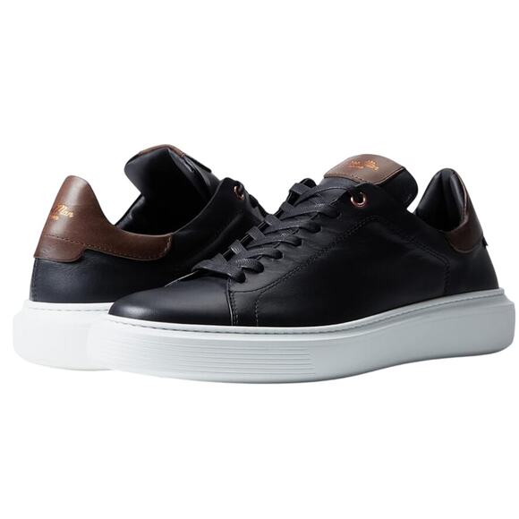 Good Man Brand Legend London Sneaker Black Dark Vachetta Size 9.5 - Picture 1 of 9